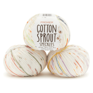 Premier Cotton Sprout Speckles Yarn Sold As A 3 Pack