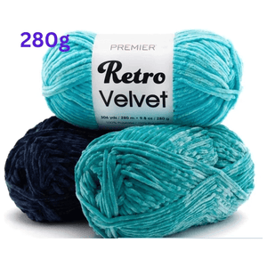 Premier Retro Velvet Yarn Sold As A 3 Pack