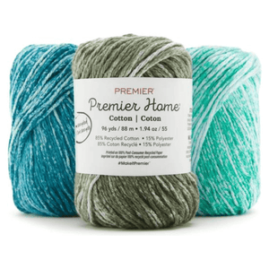 Premier Home Cotton Yarn Solids And Multis Sold As A 3 Pack