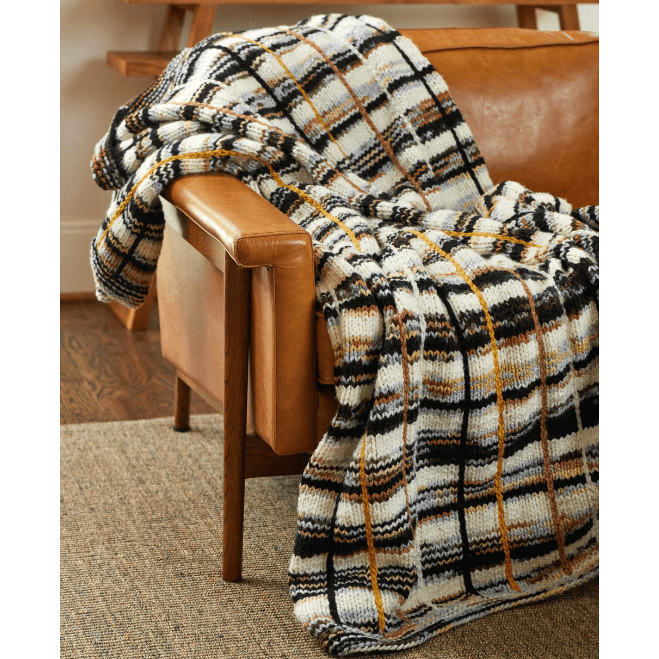 Plaid Blanket Free Pattern