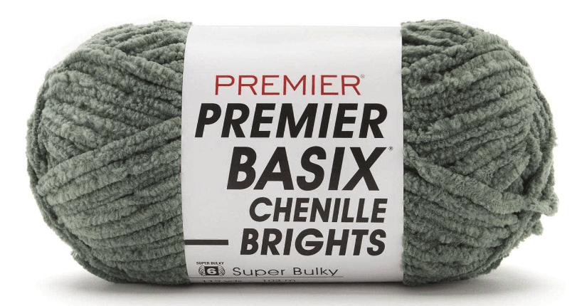 Premier Basix Chenille Brights Yarn Sold As A 3 Pack