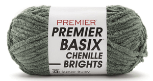 Premier Basix Chenille Brights Yarn Sold As A 3 Pack