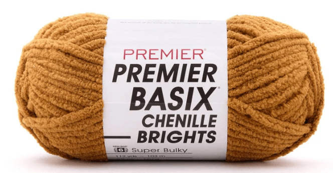 Premier Basix Chenille Brights Yarn Sold As A 3 Pack