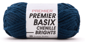 Premier Basix Chenille Brights Yarn Sold As A 3 Pack