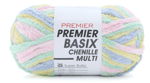 Premier Basix Chenille Brights Yarn Sold As A 3 Pack