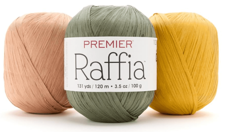 Premier Yarns Raffia Sold As A Pack Of 3