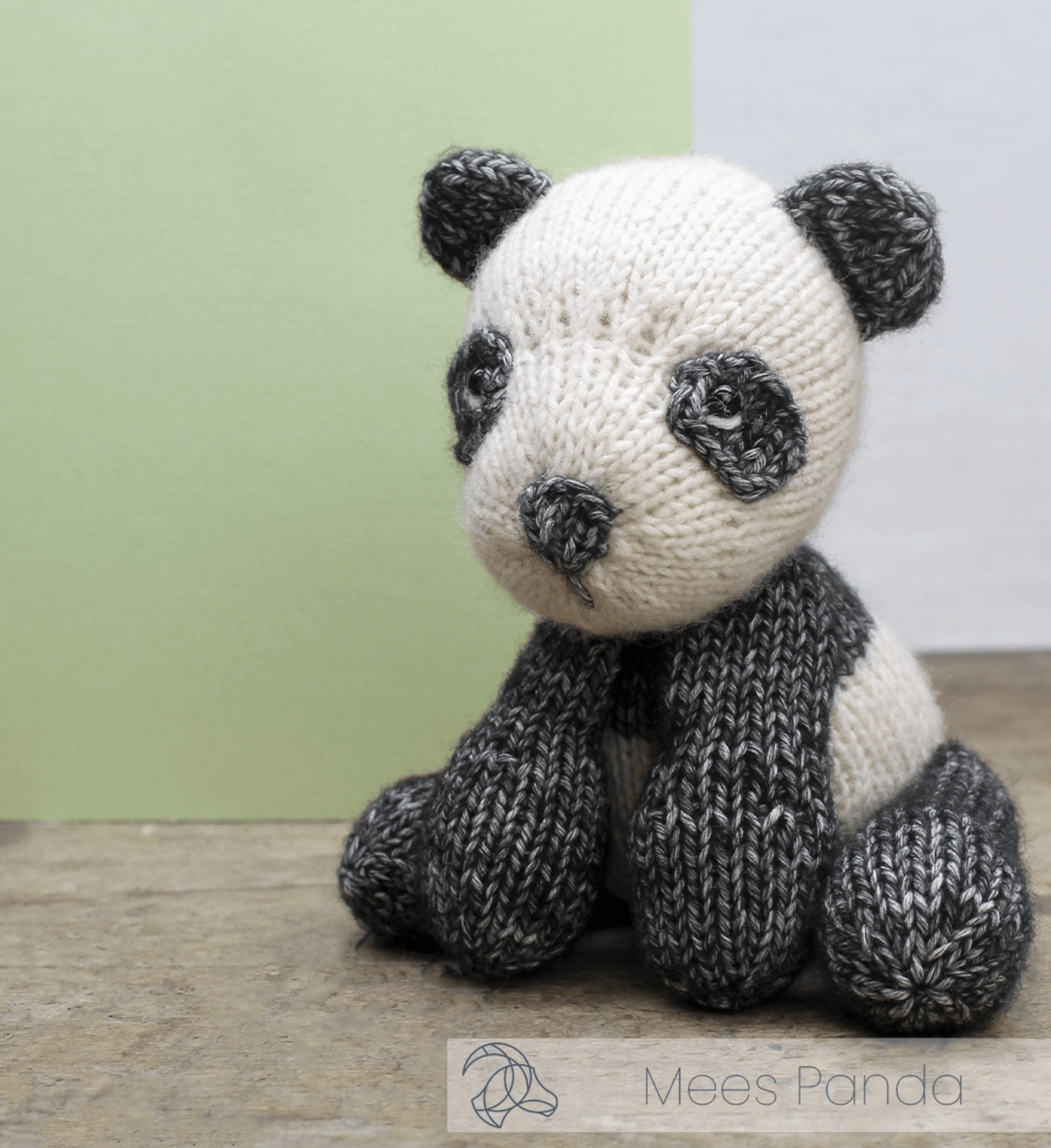 Diy Knitting Kit - Mees Panda Hardicraft Amigurumi Kit