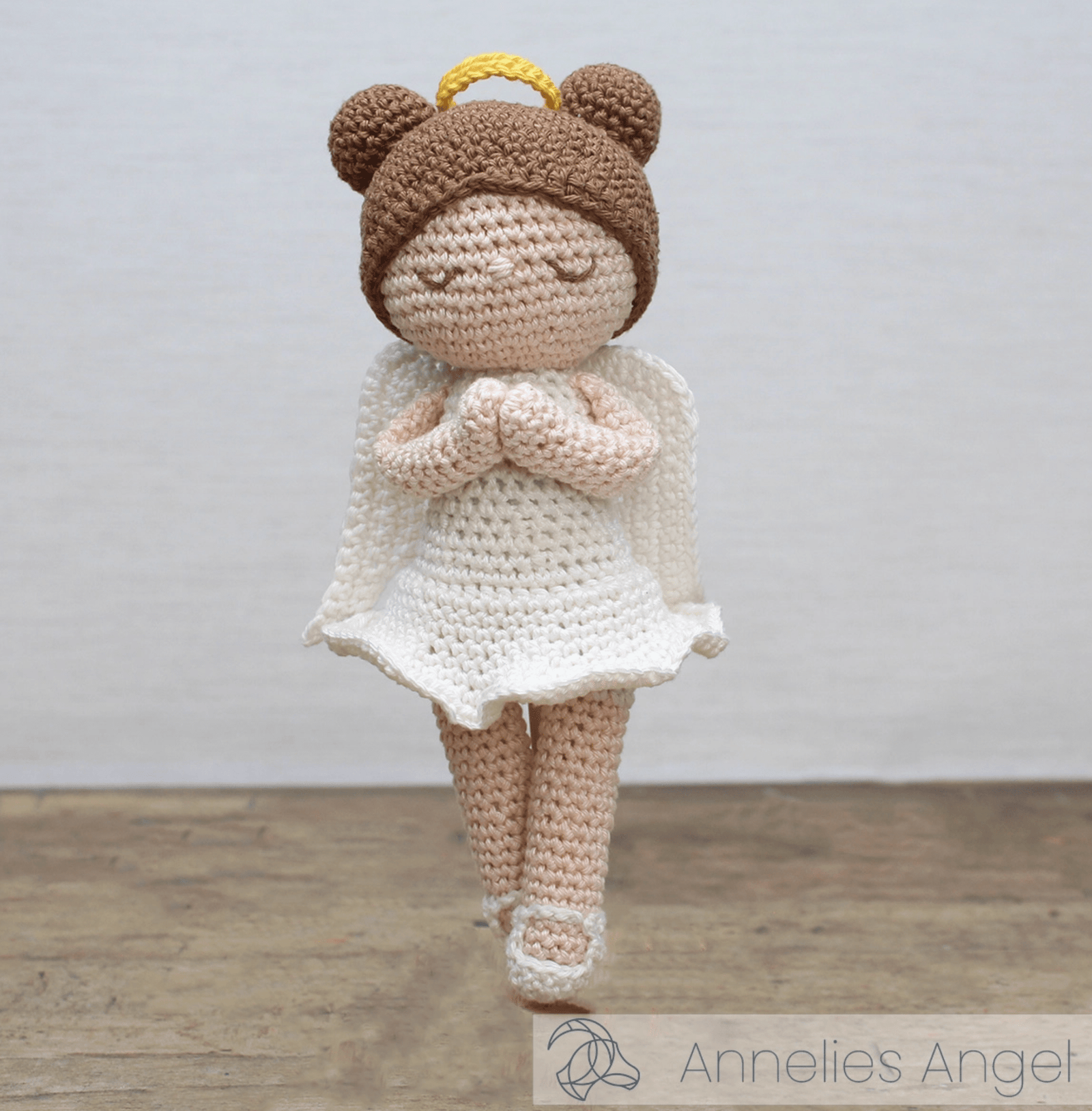 Diy Crochet Kit - Annelies Angel Hardicraft Amigurumi Kit