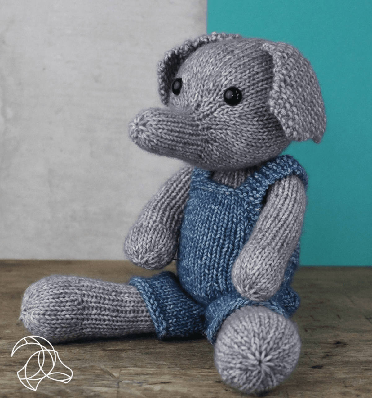 Diy Knitting Kit - Freek Elephant Hardicraft Amigurumi Kit