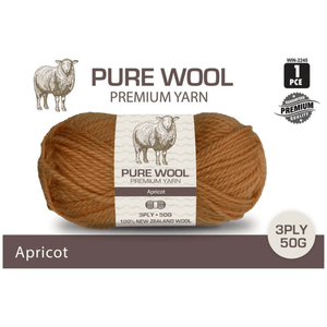 Pure Wool Premium Yarn 8PLY 50g 100% New Zealand Wool