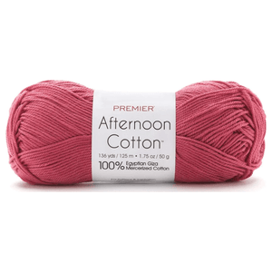 Premier Afternoon Cotton Yarn Sold As A Pack Of 3