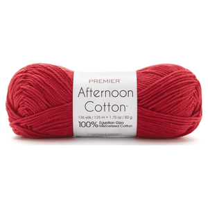 Premier Afternoon Cotton Yarn Sold As A Pack Of 3