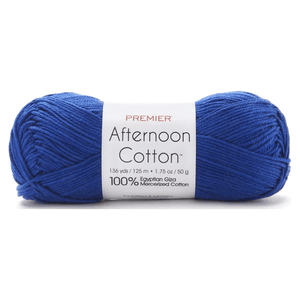 Premier Afternoon Cotton Yarn Sold As A Pack Of 3