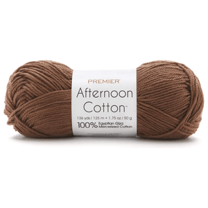 Premier Afternoon Cotton Yarn Sold As A Pack Of 3