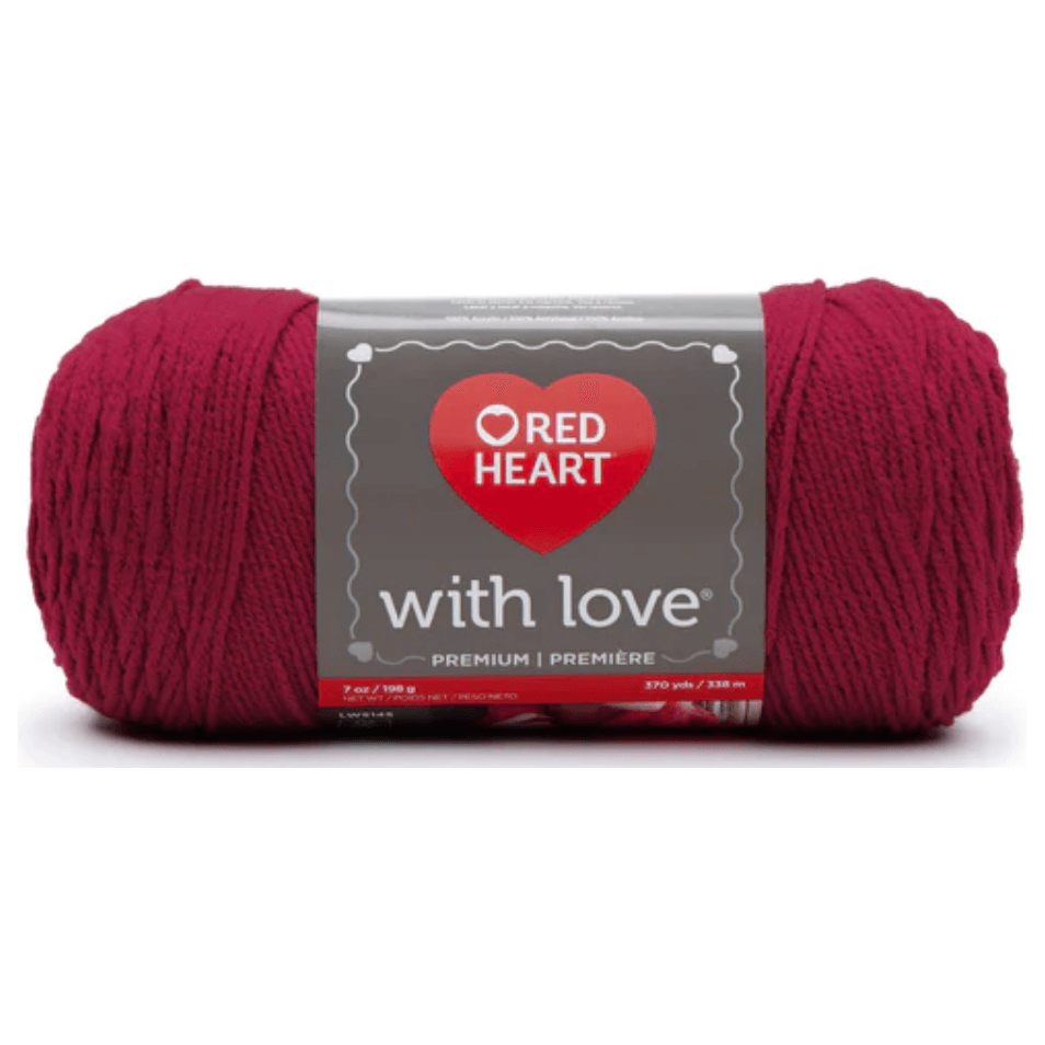 Red Heart With Love Yarn Sold As A Pack Of 3