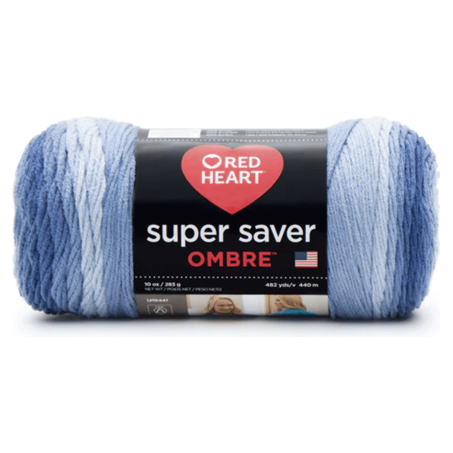 Red Heart Super Saver Ombre Yarn Sold As A Pack Of 2