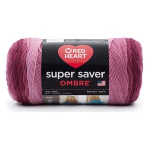 Red Heart Super Saver Ombre Yarn Sold As A Pack Of 2