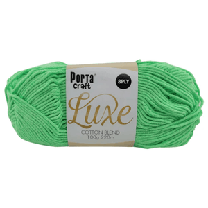 Portacraft Luxe Cotton Blend Yarn 8ply 100g