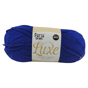 Portacraft Luxe Cotton Blend Yarn 8ply 100g