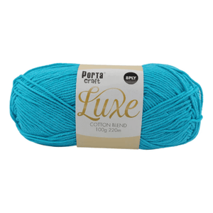 Portacraft Luxe Cotton Blend Yarn 8ply 100g