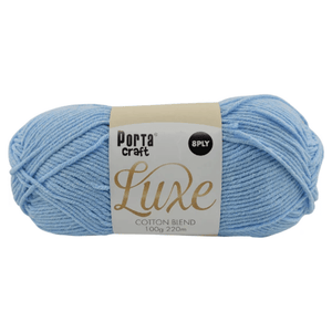 Portacraft Luxe Cotton Blend Yarn 8ply 100g