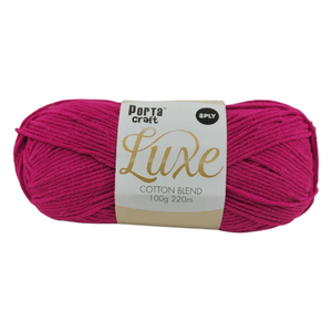 Portacraft Luxe Cotton Blend Yarn 8ply 100g