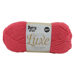 Portacraft Luxe Cotton Blend Yarn 8ply 100g