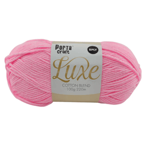 Portacraft Luxe Cotton Blend Yarn 8ply 100g