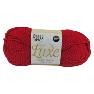 Portacraft Luxe Cotton Blend Yarn 8ply 100g