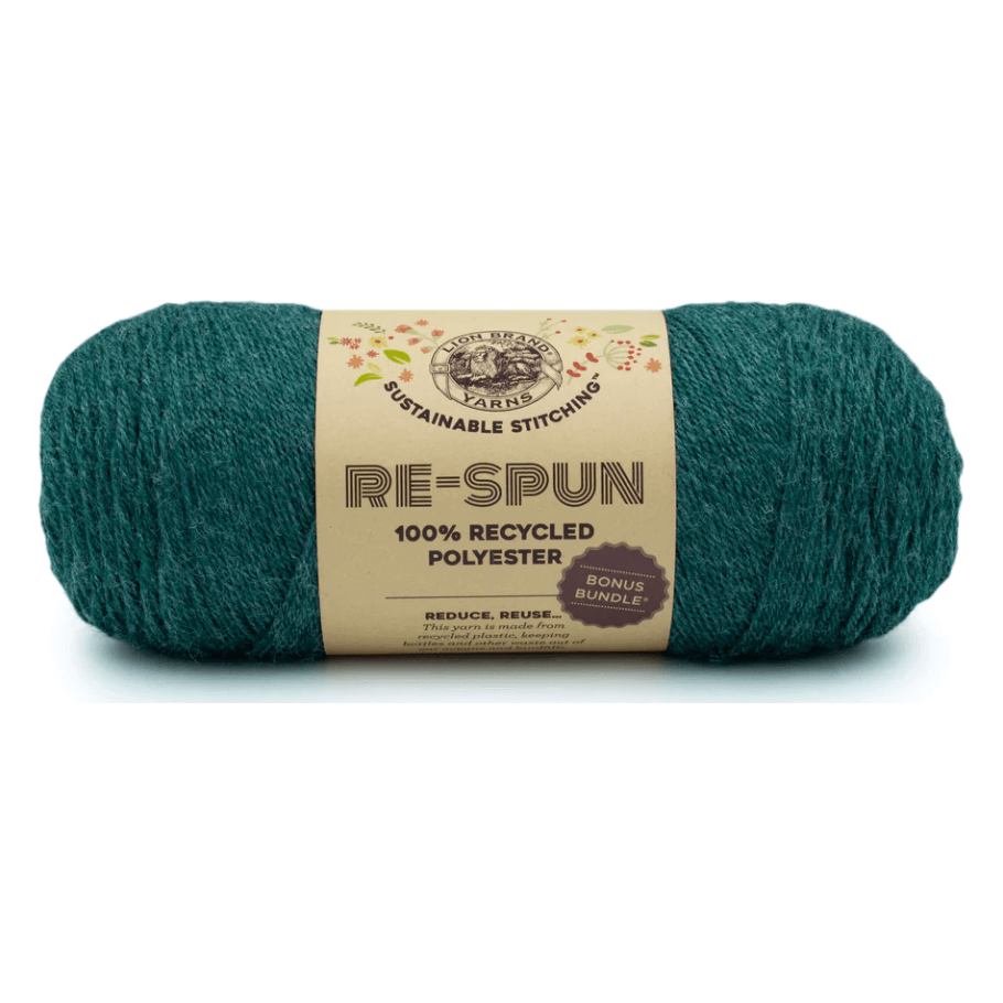 Lion Brand Re-Spun Bonus Bundle Yarn Sold As A 3 Pack