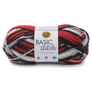 Lion Brand Basic Stitch Anti-Pilling Yarn Sold As A 3 Pack