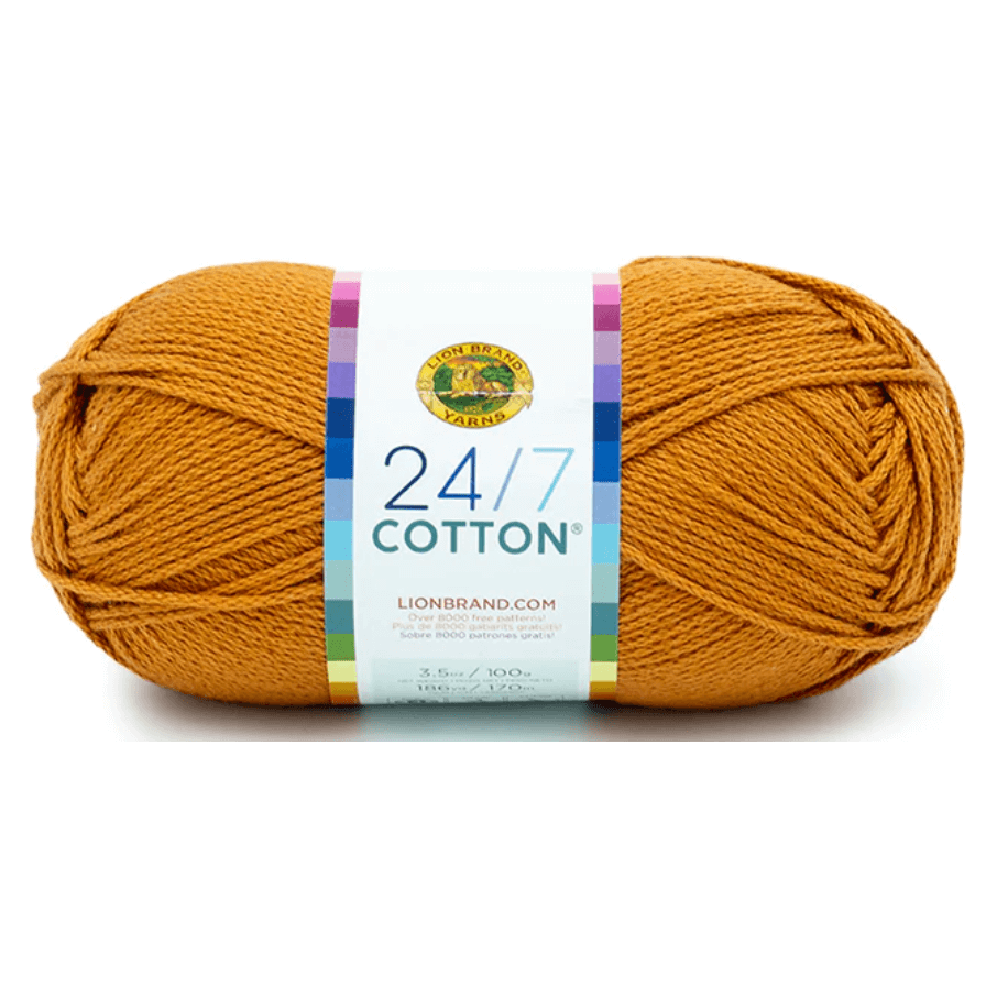 Lion Brand 24/7 Cotton Yarn Sold As A 3 pack