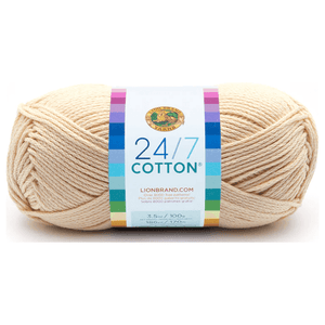 Lion Brand 24/7 Cotton Yarn Sold As A 3 pack