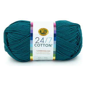 Lion Brand 24/7 Cotton Yarn Sold As A 3 pack