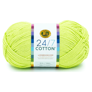 Lion Brand 24/7 Cotton Yarn Sold As A 3 pack