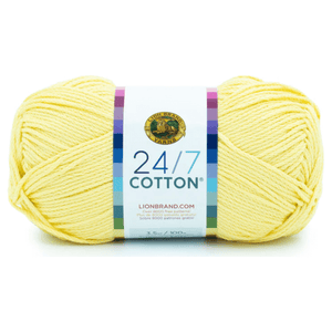 Lion Brand 24/7 Cotton Yarn Sold As A 3 pack