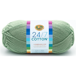 Lion Brand 24/7 Cotton Yarn Sold As A 3 pack