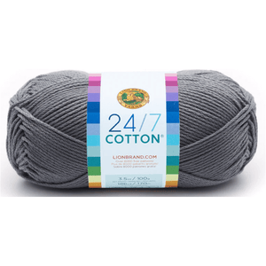 Lion Brand 24/7 Cotton Yarn Sold As A 3 pack