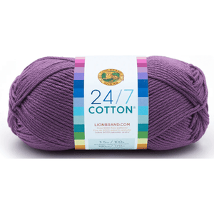 Lion Brand 24/7 Cotton Yarn Sold As A 3 pack