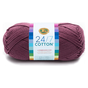 Lion Brand 24/7 Cotton Yarn Sold As A 3 pack