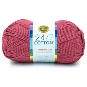 Lion Brand 24/7 Cotton Yarn Sold As A 3 pack