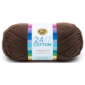 Lion Brand 24/7 Cotton Yarn Sold As A 3 pack