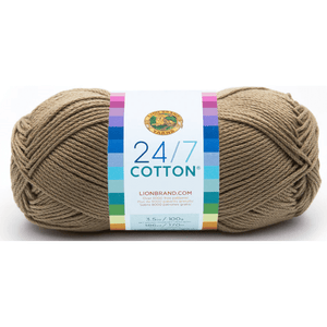 Lion Brand 24/7 Cotton Yarn Sold As A 3 pack