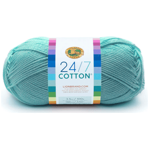 Lion Brand 24/7 Cotton Yarn Sold As A 3 pack