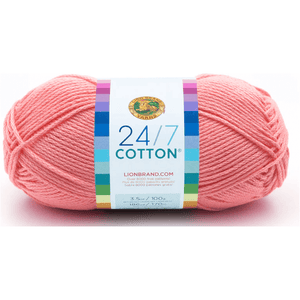 Lion Brand 24/7 Cotton Yarn Sold As A 3 pack