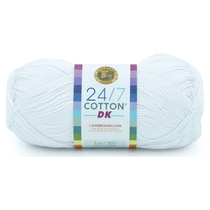 Lion Brand 24/7 Cotton DK Yarn Sold As A 3 Pack