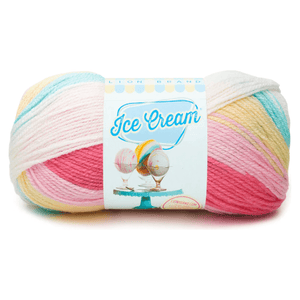 Lion Brand Ice Cream Yarn Sold As A 3 Pack