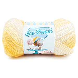 Lion Brand Ice Cream Yarn Sold As A 3 Pack