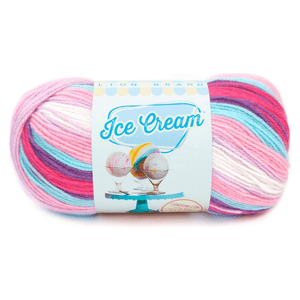 Lion Brand Ice Cream Yarn Sold As A 3 Pack