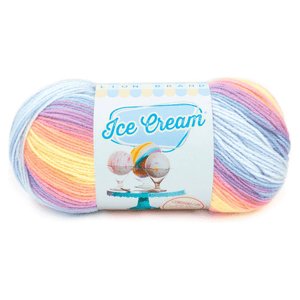 Lion Brand Ice Cream Yarn Sold As A 3 Pack